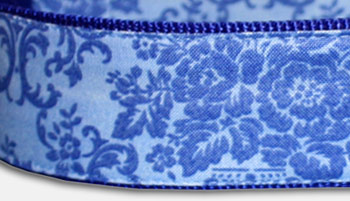Blueprint Damask - Hundehalsband