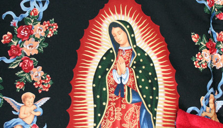 Kuscheldecke - Mexican Art - Guadalupe