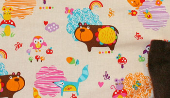 Kuscheldecke - Sunshine Tiere - beige Kuscheldecke - Sunshine Tiere - beige