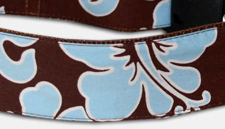 Babyblue Hibiskus Hawaii Halsband