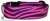 The purple Zebra - Hundehalsband