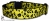 Leoparden Halsband - gelb