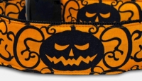 Big black Pumpkin - Kürbis - Hundehalsband