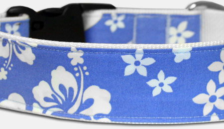 Pua - Hawaii - Hunde Halsband - winterblau