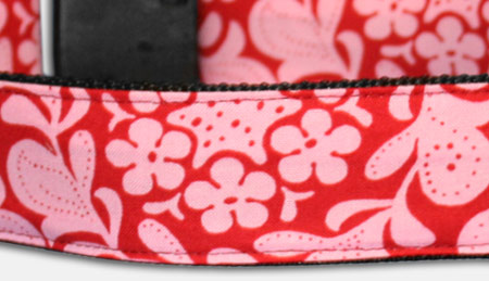 Farmers Damask Hundehalsband - rot