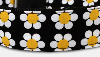 G - Flower Hundehalsband - gelb