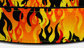 Höllenfeuer - Flammen - Hundehalsband