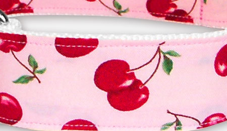 Erfrischendes Kirschen Halsband - rosa