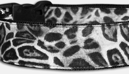 Leo Pard Part 2 - Leoparden - Halsband - weiss