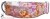 Pastell Hibiskusbüten - Halsband - rosa