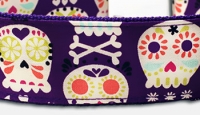 Dia de los Muertos: Mexican Sugar Skulls - Halsband - violett