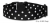 Lots of Dots - Punkte Halsband - schwarz