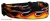 Black Fire - Flammen - Feuer Hundehalsband