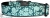 Farmers Damask Hundehalsband - petrol