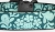 Farmers Damask Hundehalsband - petrol