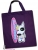 10.000.Dogs Aloha Bulli Einkaufstasche - purple