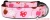 Cherry Dots - Kirschen - Hundehalsband - rosa