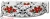 Skulls & Roses Hundehalsband - weiss