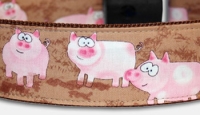 Piggies - Schweinchen Hundehalsband