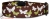 Flutters - Schmetterling Hundehalsband - braun