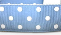 Lots of Dots Punkte Halsband - hellblau