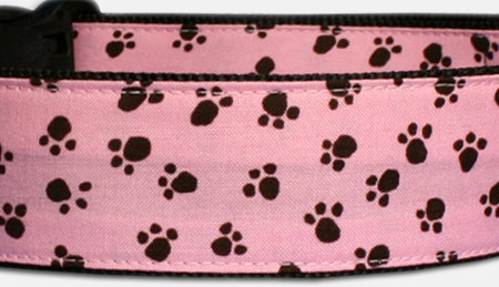 Mini Pfoten Part2 Hundehalsband - rosa