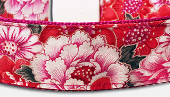 Peony - Pfingstrosen - Halsband - pink