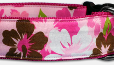 Maui Aloha Hawaii - Hundehalsband - pink