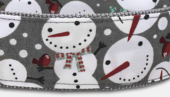 Snowmen Hundehalsband - grau