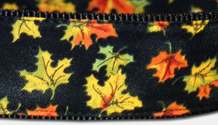 Tiny Leaves - Herbstlaub - Hundehalsband