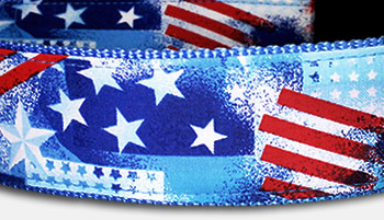 USA Flaggen - Hundehalsband